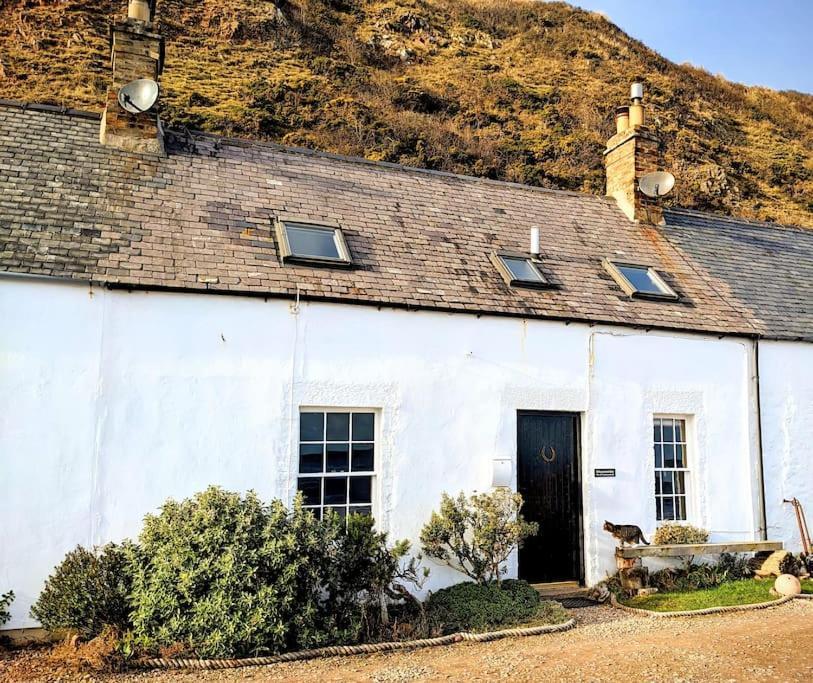 The Cottage By The Sea, Scotland Burnmouth エクステリア 写真